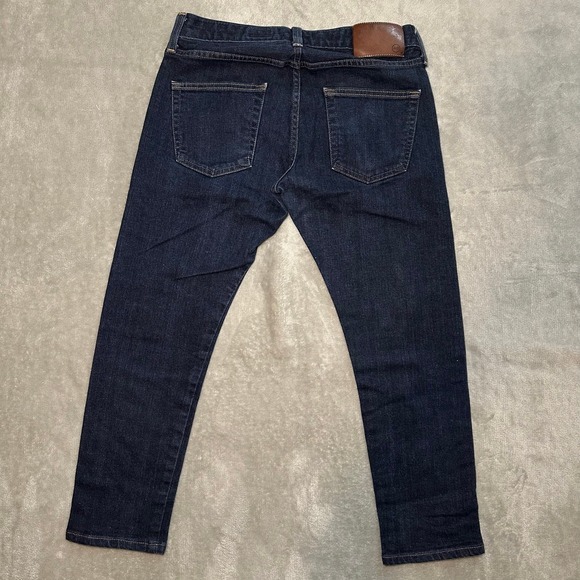 AG Adriano Goldschmied Selvage Jeans 30x24‎ The Nomad Straight Button Fly Denim - Picture 3 of 16